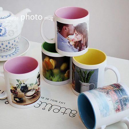 스마트 포토머그컵제작 무광인칼라