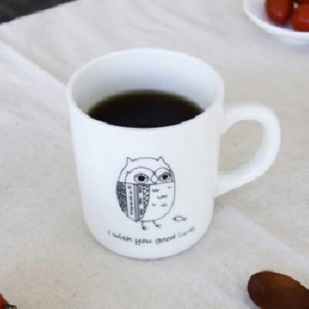 클래식 이니셜 포르셀린 도자기 커피 머그컵 클래식 이니셜 포르셀린 도자기 커피 머그컵