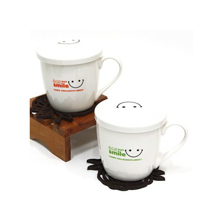 스마일 365소이 두정머그 450ml 도자기 뚜껑형 휴대용 머그컵 스마일 365소이 두정머그 450ml 도자기 뚜껑형 휴대용 머그컵