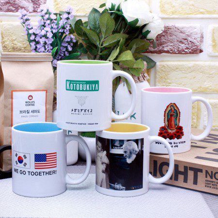 직선인칼라 포토 머그컵 인쇄 제작 직선인칼라 포토 머그컵 인쇄 제작