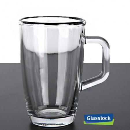 시그니처 클린컵 글라스 하우스 홈카페 전용 이중벽 머그컵