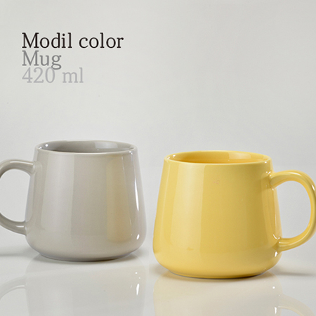 가온 클래식 매트 마감 세라믹 머그컵 판촉물