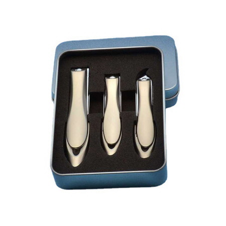 실버 휴대용 스테인리스 미니 손톱깎이