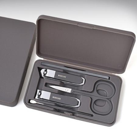 휴대용 스테인리스 스틸 손톱깎이 케이스 세트