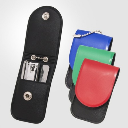 블랙 휴대용 스테인리스 세트형 손톱깎이