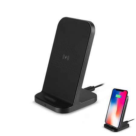 블랙 고속충전 무선 스마트폰 거치대