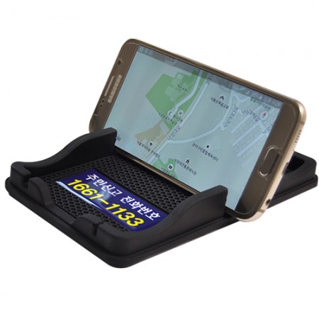 블랙 차량용 논슬립 스마트폰 거치대 스탠드 블랙 차량용 논슬립 스마트폰 거치대 스탠드