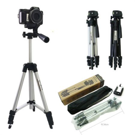 실버 접이식 휴대용 스마트폰 카메라 삼각대