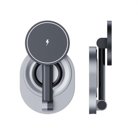 블루 15W 높이조절 각도조정 무선충전 폰스탠드