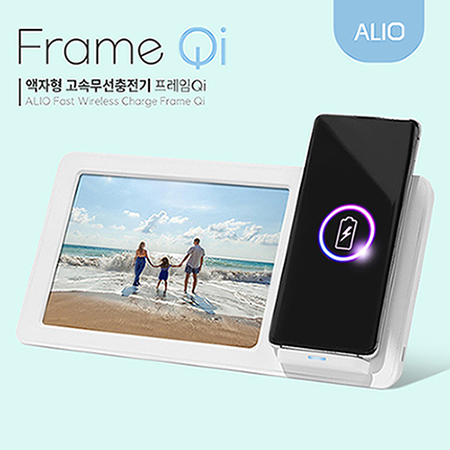 화이트 접이식 스마트폰 휴대용 각도조절 폰 거치대