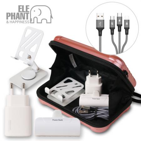 블랙 접이식 각도조절 휴대용 스마트폰 거치대