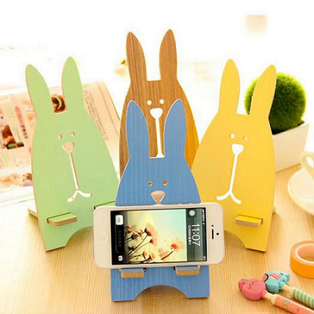 래빗 캐릭터 핸드폰 거치대