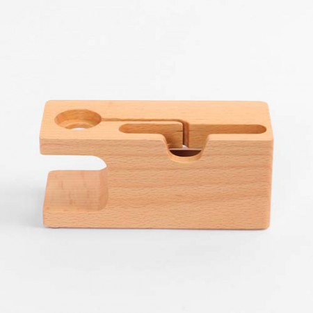 원목 우드 멀티 스마트폰 애플워치 충전 거치대