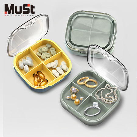 무료배송 3칸 휴대용 요일별 약통 케이스 친환경 안전잠금