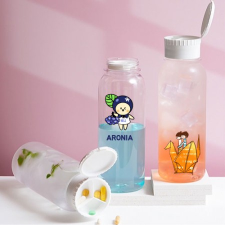 화이트 3칸 휴대용 소형 약통케이스 화이트 3칸 휴대용 소형 약통케이스