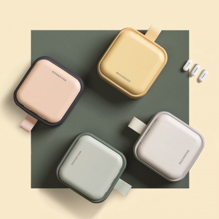 컬러 휴대용 사각 미니 약통케이스