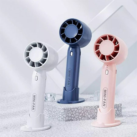 거치대 있는 미니 핸디 무선 선풍기 제작