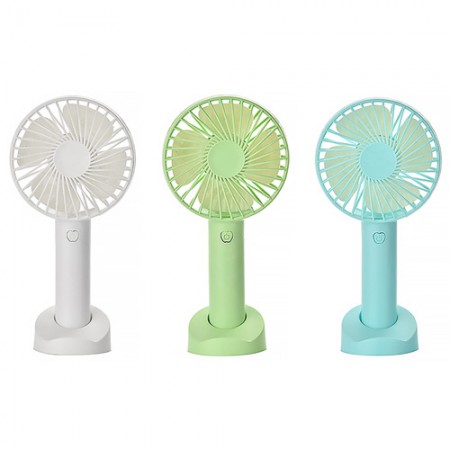 그린 스탠드형 휴대용 USB 충전 미니선풍기 그린 스탠드형 휴대용 USB 충전 미니선풍기