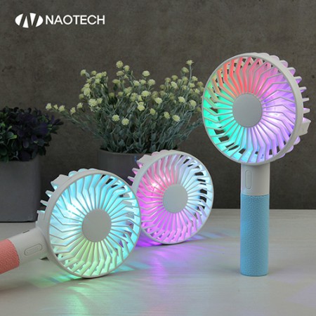 화이트 무선 충전식 LED 휴대용 미니선풍기 화이트 무선 충전식 LED 휴대용 미니선풍기