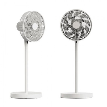 화이트 3단 조절 휴대용 접이식 핸디 선풍기