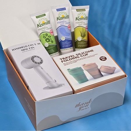 화이트 휴대용 USB 충전식 무선 핸디 선풍기