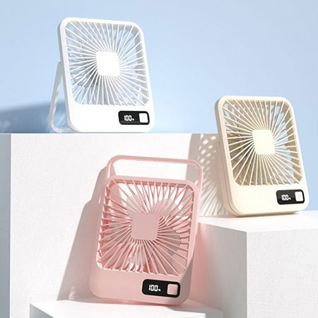 화이트 휴대용 미니 충전식 무선 핸디 선풍기 화이트 휴대용 미니 충전식 무선 핸디 선풍기