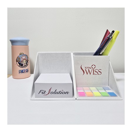 큐브형 투명 아크릴 다기능 사무용 데스크 포스트잇 큐브형 투명 아크릴 다기능 사무용 데스크 포스트잇