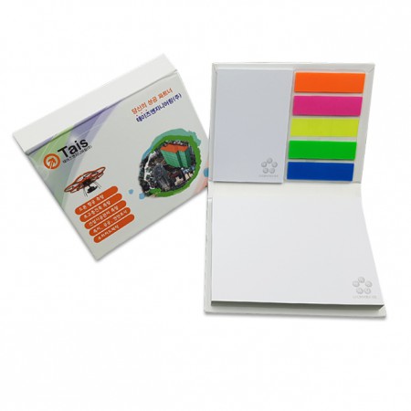 항상메모지 아트지피 107 50 2칼 팬톤인쇄 점착 메모패드