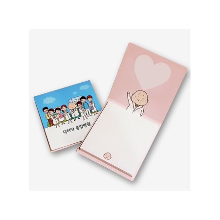 애프터 스쿨 캐릭터 메모노트 스프링 제본 휴대용 수첩