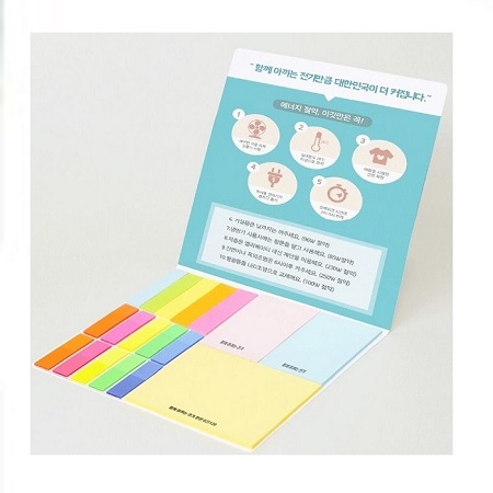 | 수첩형 접착메모지 중합형 다기능 사무용 메모패드 |
