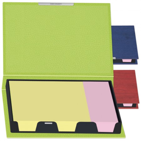 프리미엄 컬러 메모지 파우치 크래프트 노트 세트