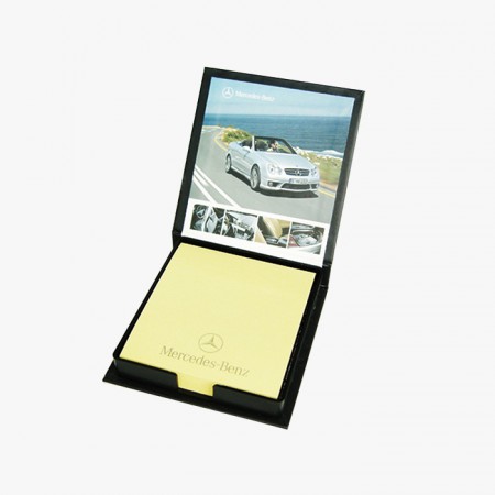 하드양장 사출형 포지 잇메모 부착 판촉 메모패드