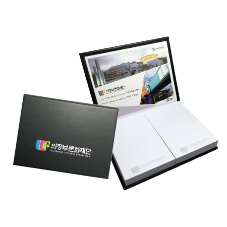 107×81 심플디자인 하드커버 오피스 업무용 메모지