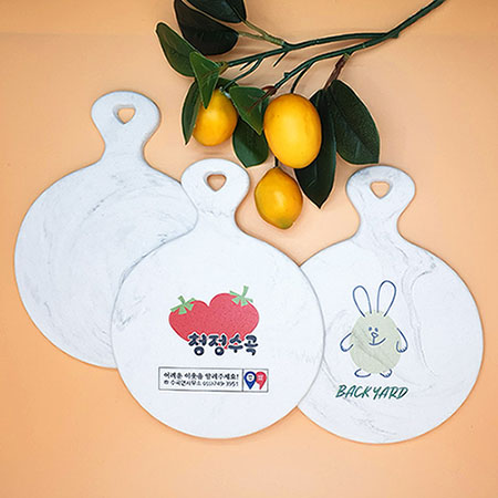 화이트 실리콘 항균 원형 주방용 냄비받침