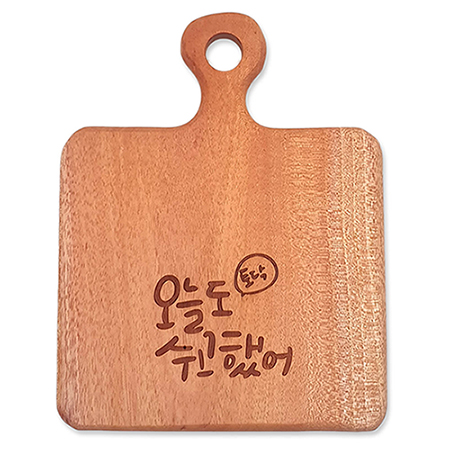 천연 원목 핸들 주방용 캐릭터 냄비받침 천연 원목 핸들 주방용 캐릭터 냄비받침