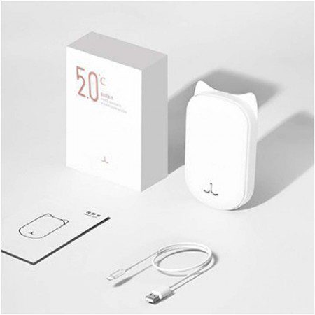 고양이캐릭터 3600mAh 휴대용 손난로 보조배터리 기념품제작