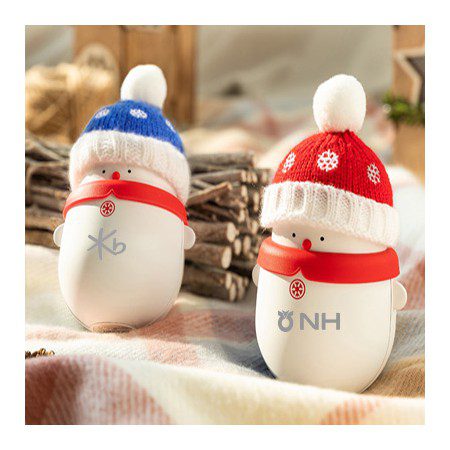 감성 눈사람 손난로 보조배터리 10000mah 홍보물품제작