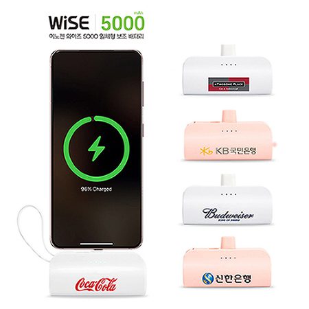 이노젠 와이즈 5000 도킹 일체형 보조배터리 주문 제작 이노젠 와이즈 5000 도킹 일체형 보조배터리 주문 제작