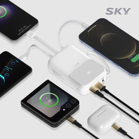 스카이 필 U10PD 빌트인 케이블 LED 고속 충전 보조배터리 기념품 제작 10,000mAh 스카이 필 U10PD 빌트인 케이블 LED 고속 충전 보조배터리 기념품 제작 10,000mAh