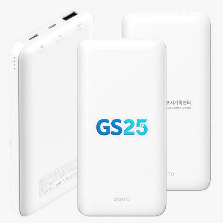 디지토 슬림형 3포트 대용량 보조배터리 추천 10000mAh