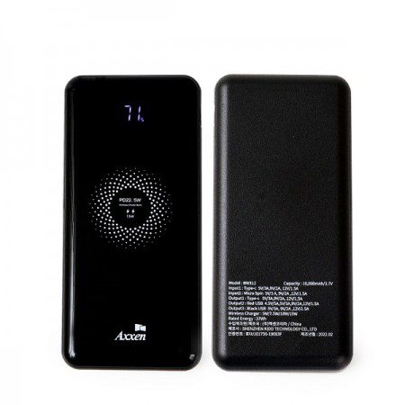 액센 BW312 QC3.0 10000mAh 고속 무선충전 보조배터리제작 액센 BW312 QC3.0 10000mAh 고속 무선충전 보조배터리제작