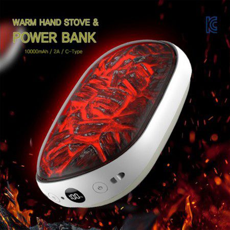 USB충전 불멍LED 손난로 10000mAh 보조배터리제작 USB충전 불멍LED 손난로 10000mAh 보조배터리제작