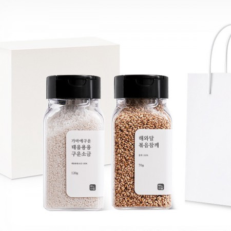 프리미엄 천연소금 스탠딩형 미니 조미료 8종 선물세트 프리미엄 천연소금 스탠딩형 미니 조미료 8종 선물세트