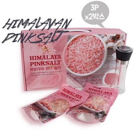 핑크 100g 미네랄 천연 히말라야 소금 선물세트