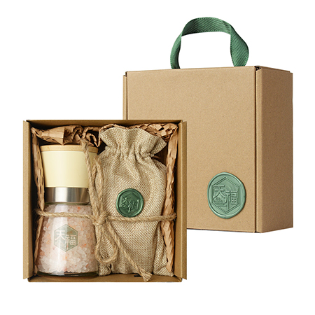 화이트 고급 천연 바다 소금 선물세트