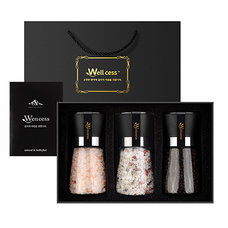 프리미엄 천연 암염 화이트 건강 소금 선물세트