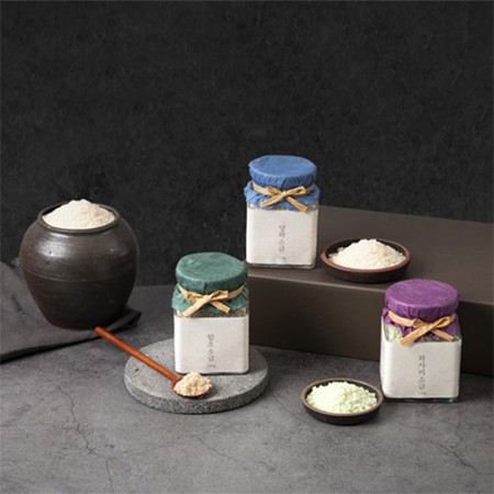 프리미엄 천연 암염 조미료 선물세트 3종