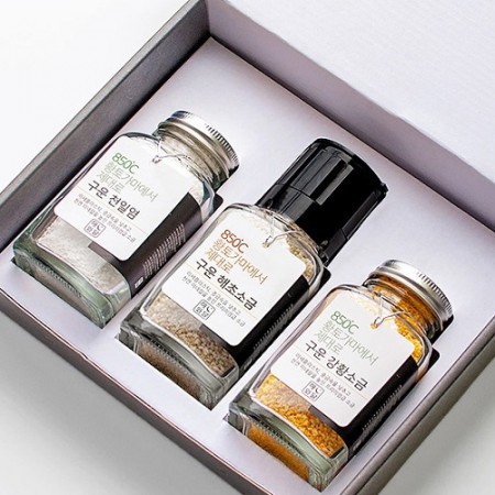 천연 바다 향토 소금 선물세트 3종 천연 바다 향토 소금 선물세트 3종