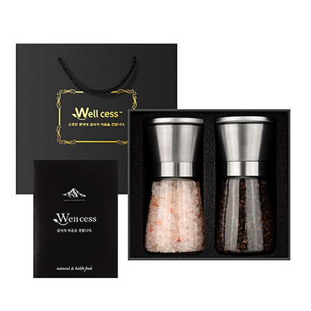 프리미엄 천일염 세트 선물용 고급 패키지