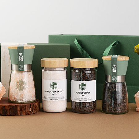 그린 패키지 천연 조미용 프리미엄 바다 소금